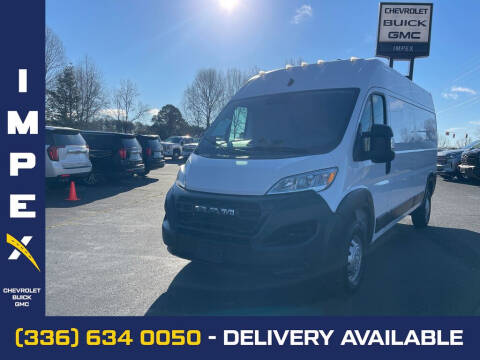 2023 RAM ProMaster for sale at Impex Chevrolet GMC in Reidsville NC