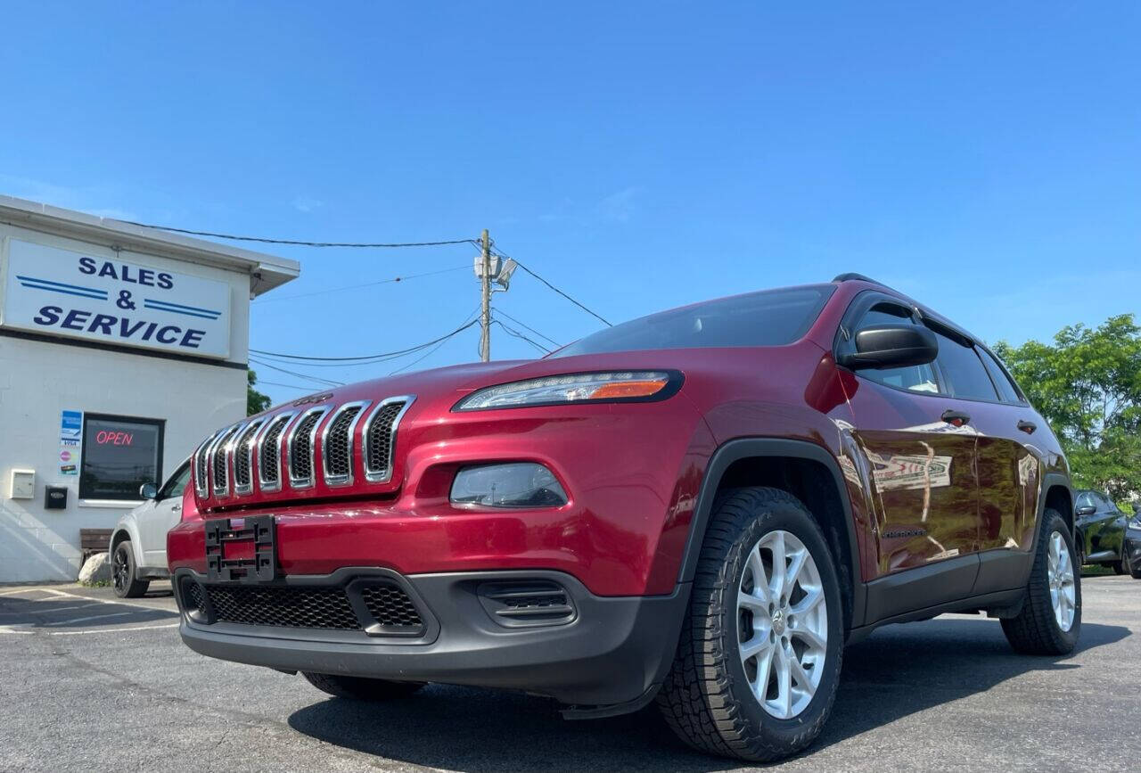 2017 Jeep Cherokee for sale at Streeters Vehicle Sales in Plattsburgh, NY