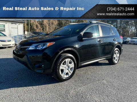 2015 Toyota RAV4 for sale at Real Steal Auto Sales & Repair Inc in Gastonia NC