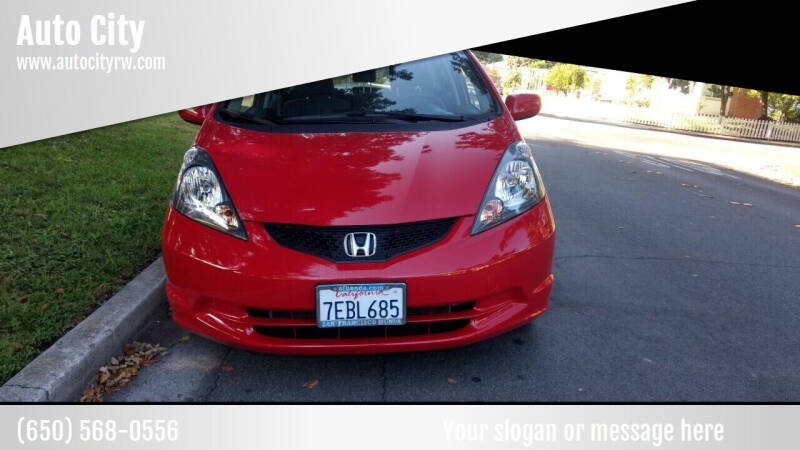 2013 Honda Fit for sale at Auto City in Redwood City CA
