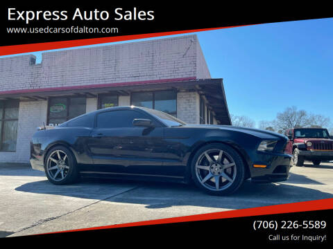 2013 Ford Mustang for sale at Express Auto Sales in Dalton GA