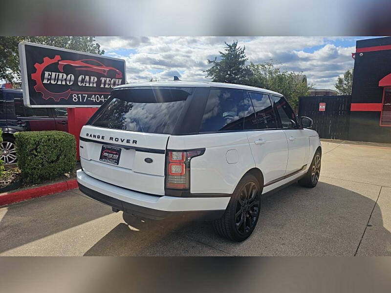 2016 Land Rover Range Rover Supercharged