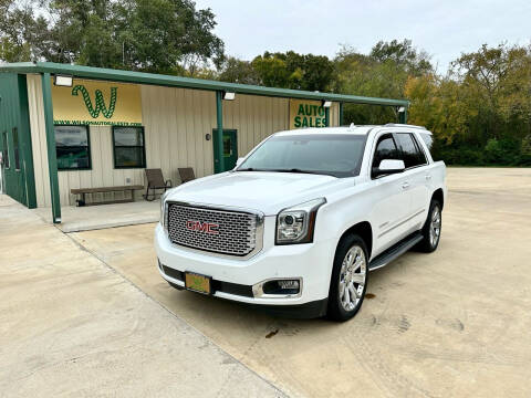 2016 GMC Yukon for sale at Wilson Auto Sales in Chandler TX