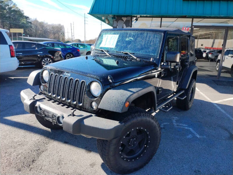 2015 Jeep Wrangler Unlimited for sale at AUTO TRATOS in Mableton GA