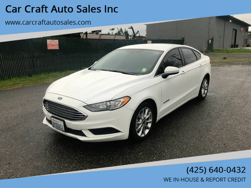 2017 Ford Fusion Hybrid SE