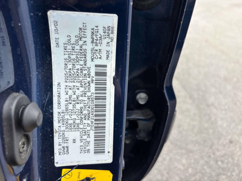 2003 Toyota Highlander Limited