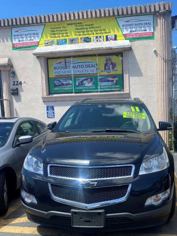 2011 Chevrolet Traverse for sale at Budget Auto Deal and More Services Inc in Worcester MA