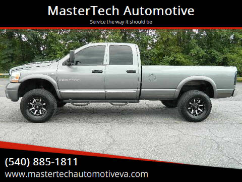 2006 Dodge Ram 2500 for sale at MasterTech Automotive in Staunton VA