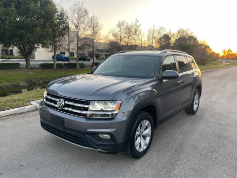 2018 Volkswagen Atlas for sale at EUROPEAN AUTO ALLIANCE LLC in Coral Springs FL