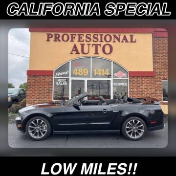 2012 Ford Mustang for sale at Professional Auto Sales & Service in Fort Wayne IN