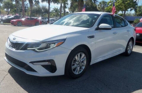 2019 Kia Optima for sale at Blue Lagoon Auto Sales in Plantation FL