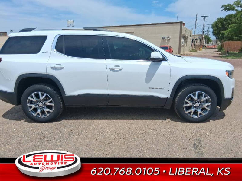 Used 2023 GMC Acadia SLT with VIN 1GKKNUL41PZ222606 for sale in Liberal, KS