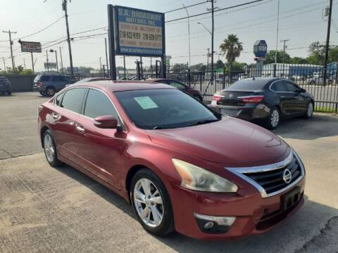 2015 Nissan Altima for sale at S.A. BROADWAY MOTORS INC in San Antonio TX