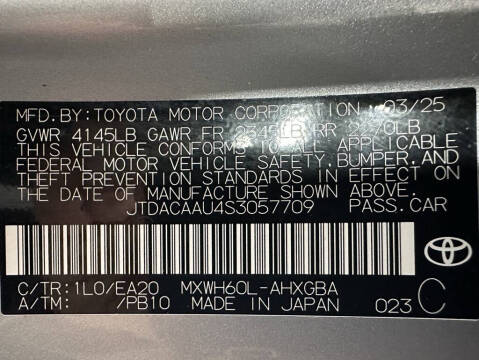 2025 Toyota Prius XLE