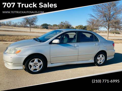 2004 Toyota Corolla for sale at 707 Truck Sales in San Antonio TX