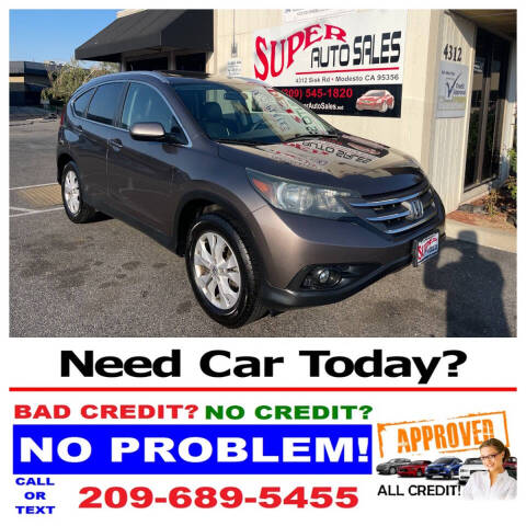 2014 Honda CR-V for sale at Super Auto Sales Modesto in Modesto, CA