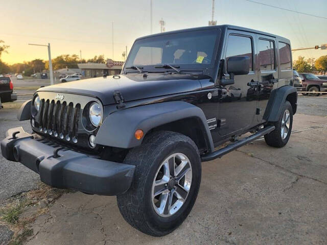 2017 Jeep Wrangler Unlimited for sale at Approved Auto Sales in Oklahoma City, OK