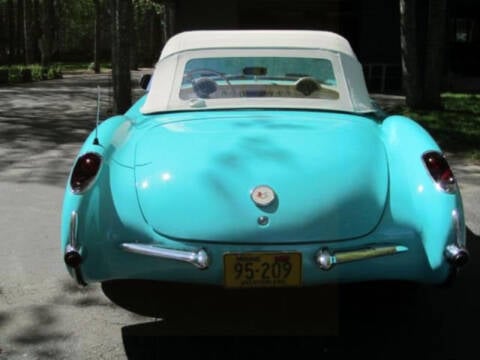 1957 Chevrolet Corvette for sale at Hines Auto Sales in Marlette MI