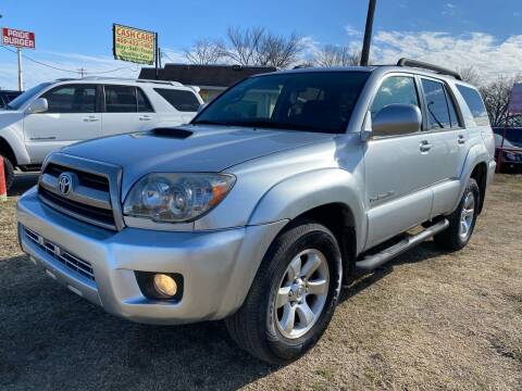 2007 Toyota 4Runner for sale at Texas Select Autos LLC in Mckinney TX