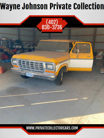 1978 Ford Ranger for sale at Wayne Johnson Private Collection in Shenandoah IA