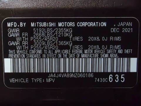 2022 Mitsubishi Outlander SEL