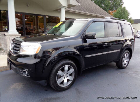 2014 Honda Pilot for sale at DEALS UNLIMITED INC in Portage MI
