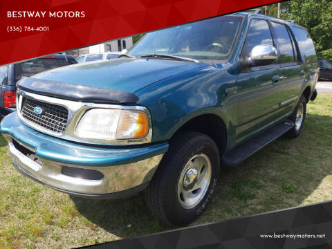 1997 Ford Expedition for sale at BESTWAY MOTORS in Winston Salem NC