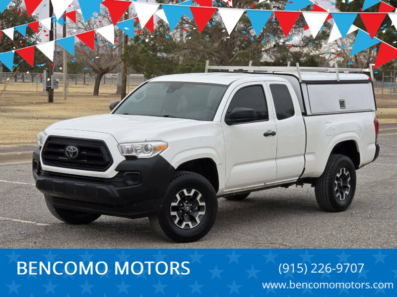 2021 Toyota Tacoma for sale at BENCOMO MOTORS in El Paso TX