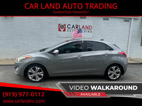 2013 Hyundai Elantra GT for sale at CAR LAND  AUTO TRADING in Raleigh NC