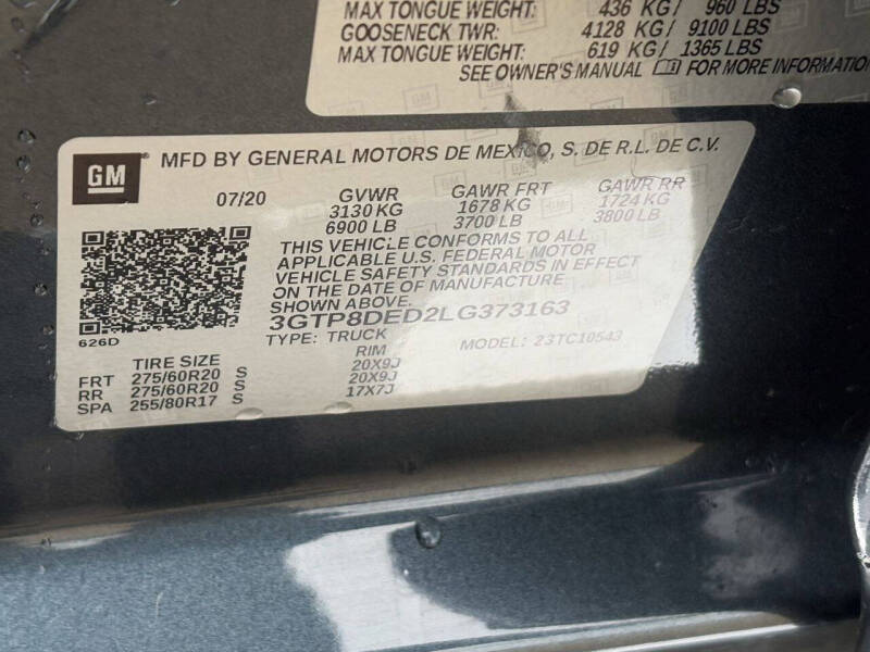 2020 GMC Sierra 1500