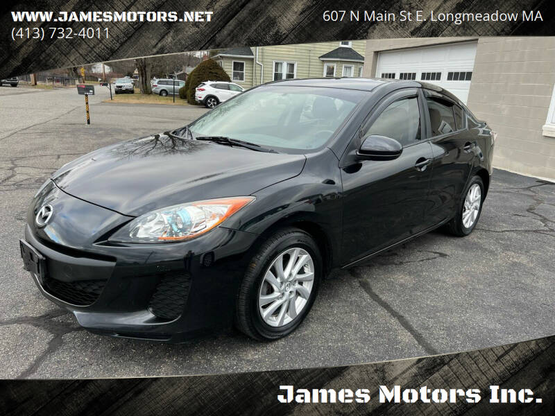 2012 Mazda MAZDA3 for sale at James Motors Inc. in East Longmeadow MA