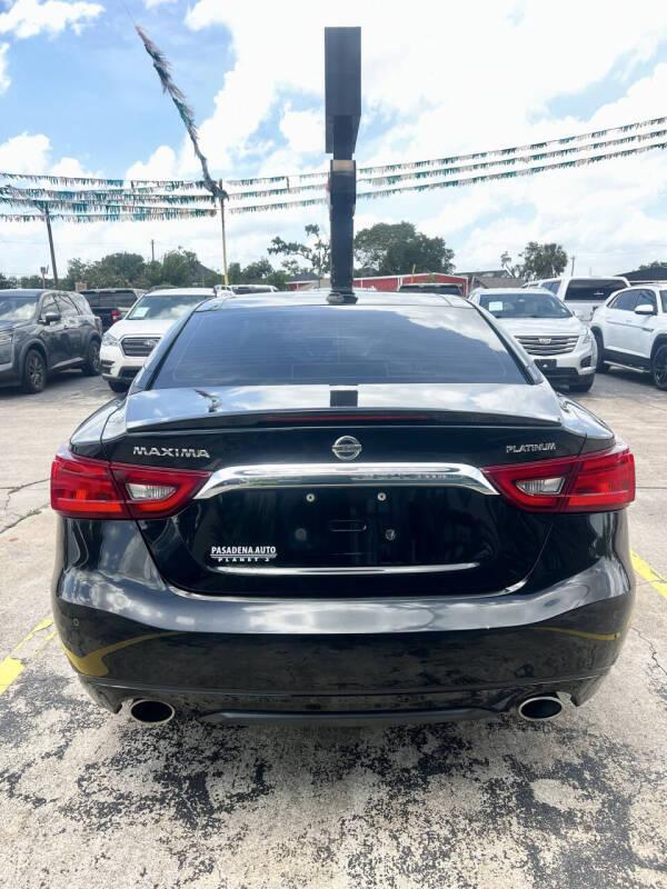 2018 Nissan Maxima Platinum