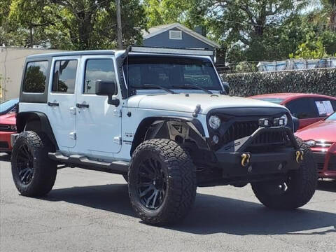 2017 Jeep Wrangler Unlimited for sale at Sunny Florida Cars in Bradenton FL