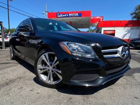 2017 Mercedes-Benz C-Class for sale at LATINOS MOTOR OF ORLANDO in Orlando FL