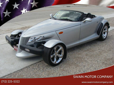 2000 Plymouth Prowler for sale at Swain Motor Company in Cherokee IA