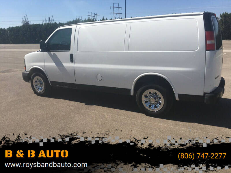 2013 Chevrolet Express Cargo for sale at B & B AUTO in Lubbock TX