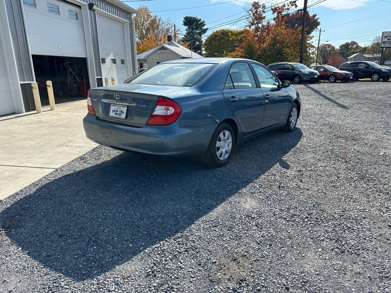 2003 Toyota Camry for sale at PEAK VIEW MOTORS in Mount Crawford, VA