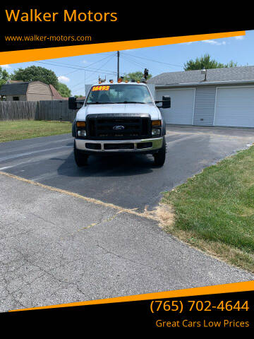 2008 Ford F-550 Super Duty for sale at Walker Motors in Muncie IN