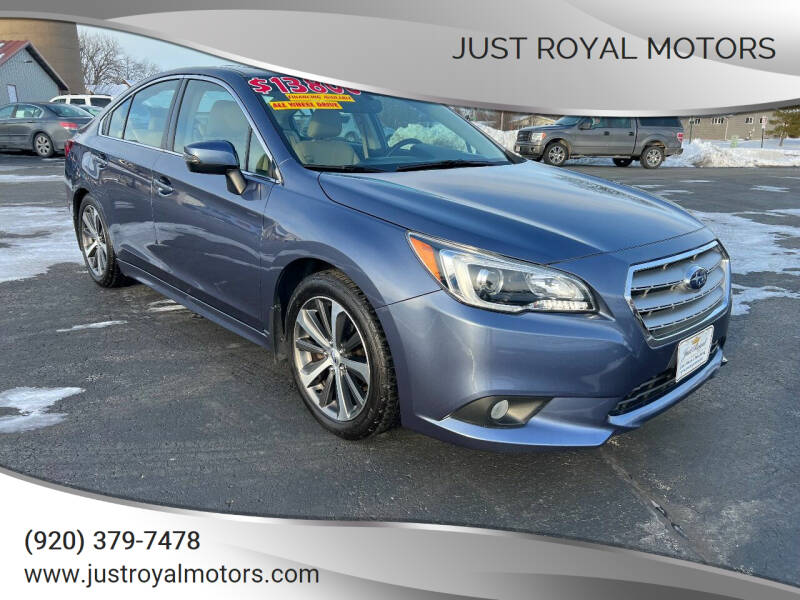 2015 Subaru Legacy for sale at Just Royal Motors in Omro WI