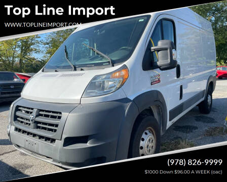 2015 RAM ProMaster for sale at Top Line Import of Methuen in Methuen MA