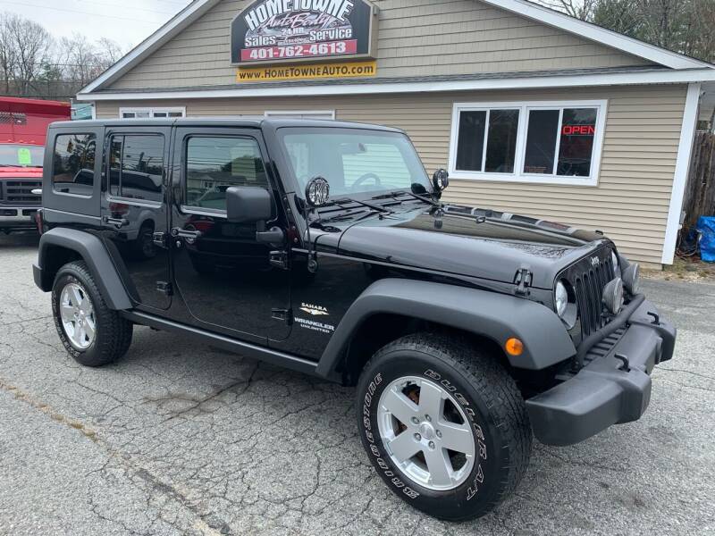 2009 Jeep Wrangler Unlimited for sale at Home Towne Auto Sales in North Smithfield RI