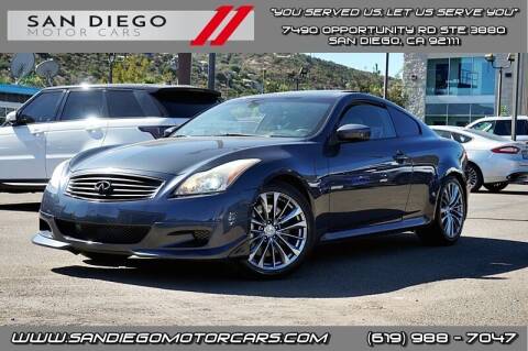 2008 Infiniti G37 for sale at San Diego Motor Cars LLC in Spring Valley CA