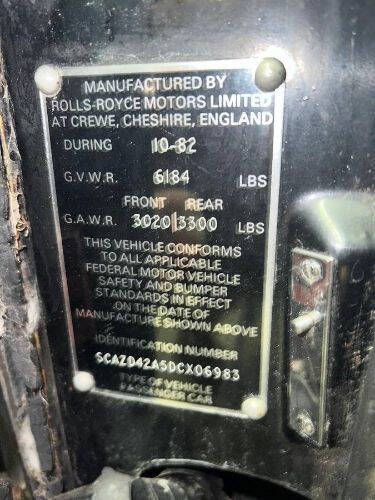 1983 Rolls-Royce Corniche