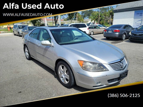 2005 Acura RL for sale at Alfa Used Auto in Holly Hill FL