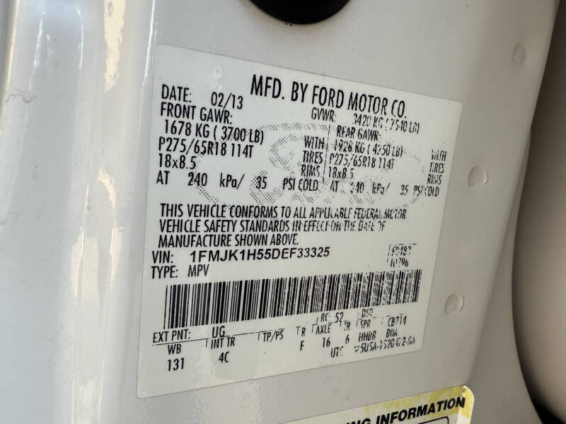 2013 Ford Expedition EL XLT