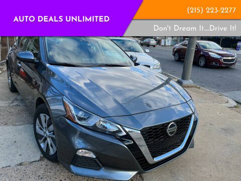 2019 Nissan Altima for sale at AUTO DEALS UNLIMITED in Philadelphia PA
