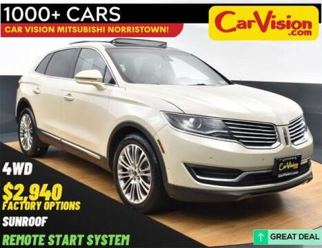 2018 Lincoln MKX for sale at Car Vision Mitsubishi Norristown in Norristown PA