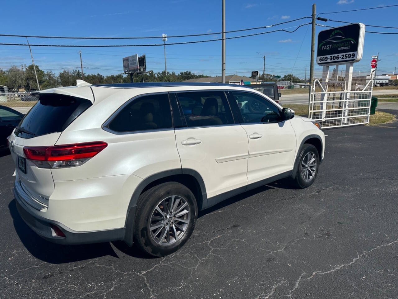 2019 Toyota Highlander for sale at Fast Financial Auto Mall in Lakeland, FL