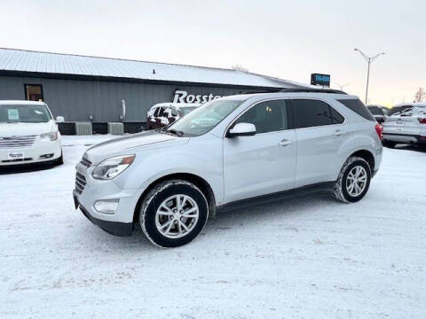 2017 Chevrolet Equinox for sale at ROSSTEN AUTO SALES in Grand Forks ND