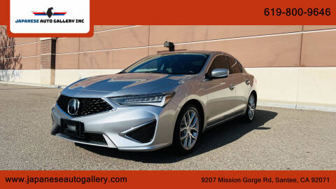 2019 Acura ILX for sale at Japanese Auto Gallery Inc in Santee CA